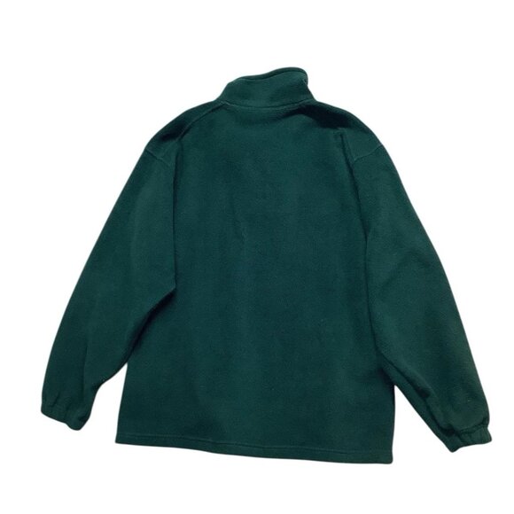 Australia Green Pullover Long Sleeve Fleece Sweater Jacket Front Pockets Size XL - Picture 2 of 8